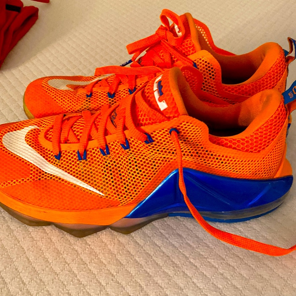 Nike Lebron 12 Low GS orange